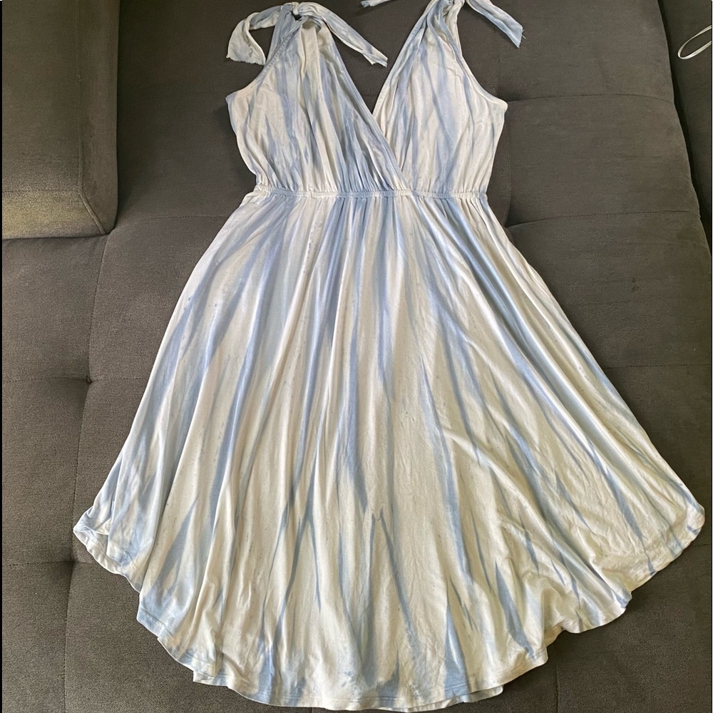 Green Dragon Tie Dye Dress